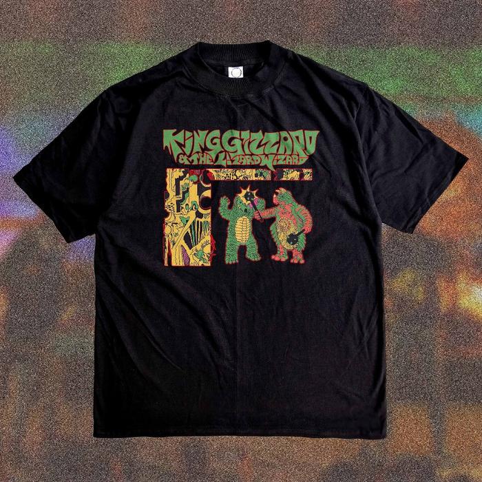 [HOT] King Gizzard Heavyweight 16s - Kaos Band Merch heavy Cotton Combed Bootlegg