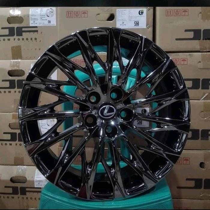 Velg Rep.Lexus H3103F R18 x8 Pcd 5x114,3 ET35 Black Chrome