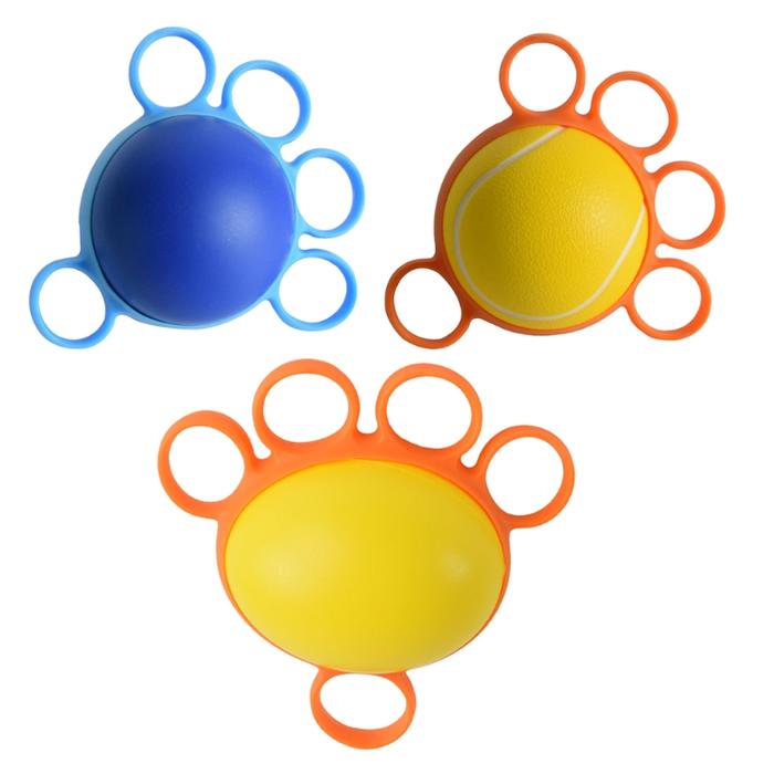 Grip Strengthener Ball Finger Exerciser Squeeze Stress