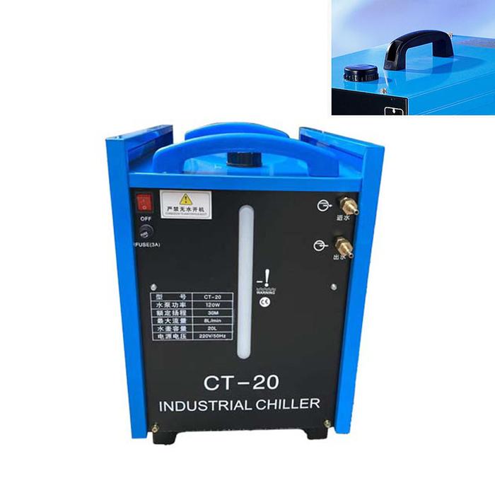20L Industrial Water Chiller Portable Industrial Cooling Machine Cooling Water Circulation Welding W