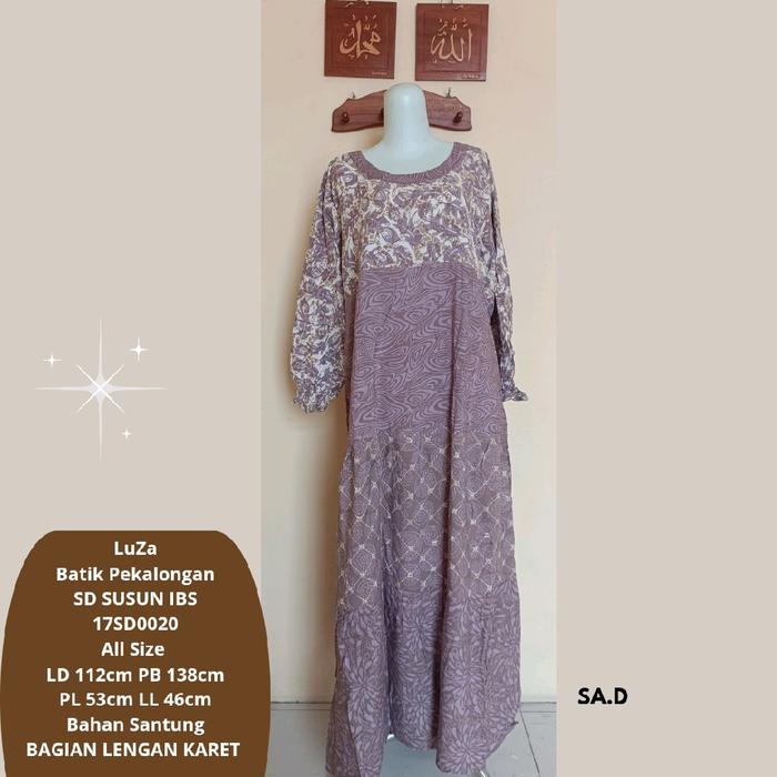 Daster LuZa Batik Pekalongan SD SUSUN IBS (D)