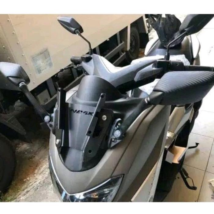 Paket Breket serfo set Batman+Spion R25 tangkai Pendek/Tangg PNP Nmax Old 2015/2019/Nmax New 2020/20