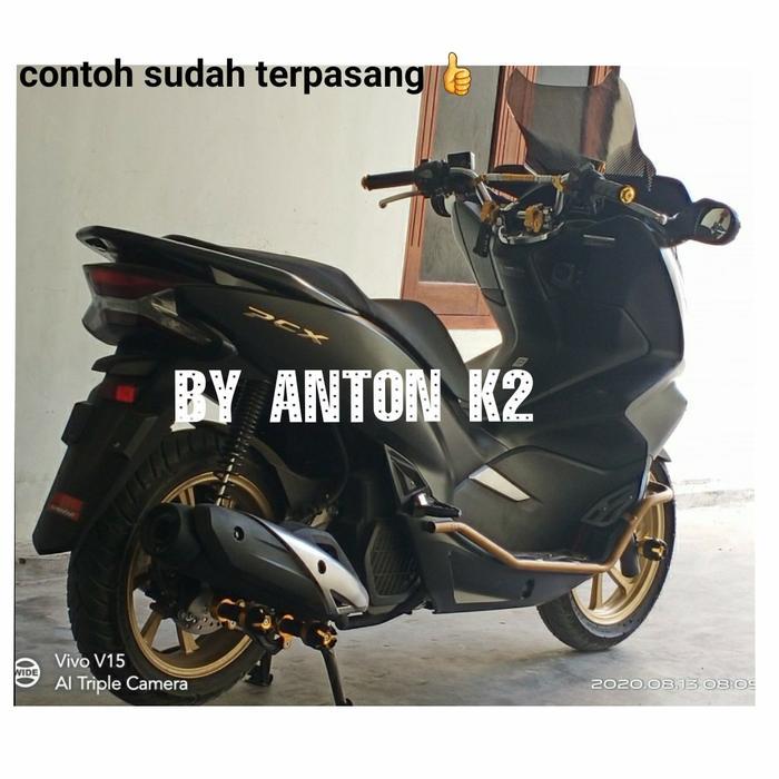VARIASI AKSESORIS PAKET 8ITEM MOTOR PCX LOKAL/PCX ABS/PCX 150/PCX 160 L1