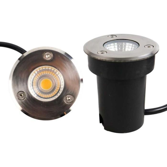 Lampu Tanam Taman Lantai Sudut Tangga Sorot LED Ground Plug Outdoor