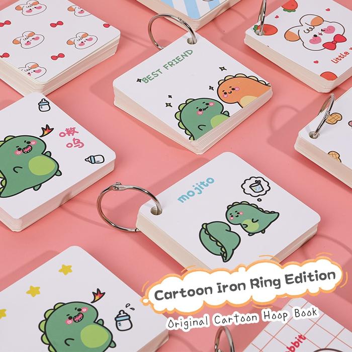 Eghrerr Buku Catatan Dinosaurus Kartun Lucu  Buku Catatan Portabel Siswa Kantor  Buku Diary Aestheti