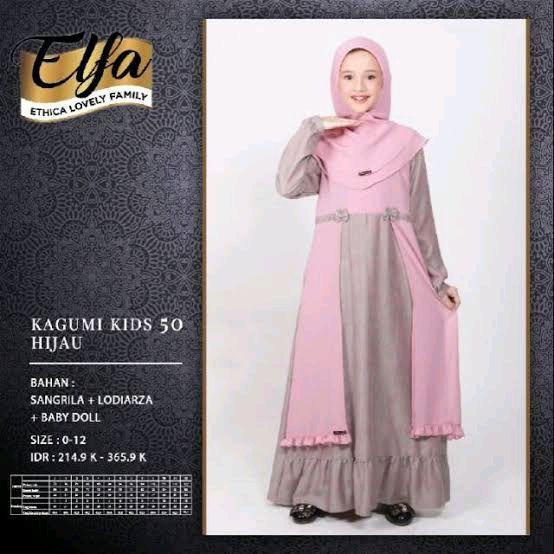ETHICA KAGUMI KIDS 50 GAMIS ANAK
