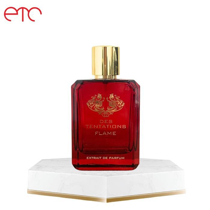 (PROMO) PARFUM FRAGRANCE WORLD DES TENTATIONS FLAME EXTRAIT DE PARFUM 100ML FOR MEN