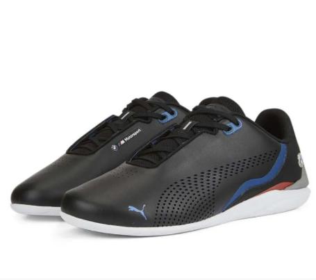PUMA sepatu Ekslusif casual/casual pria Puma BMW MMS Drift cat Decima Black-pop red -  307304-04