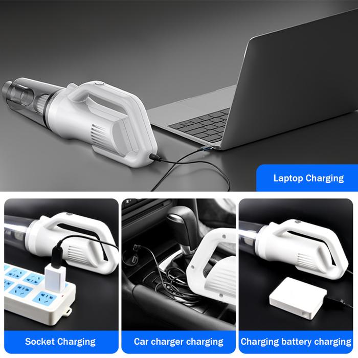 Wireless Vacuum Cleaner Rechargeable Portable Car Vacuum Cleaner