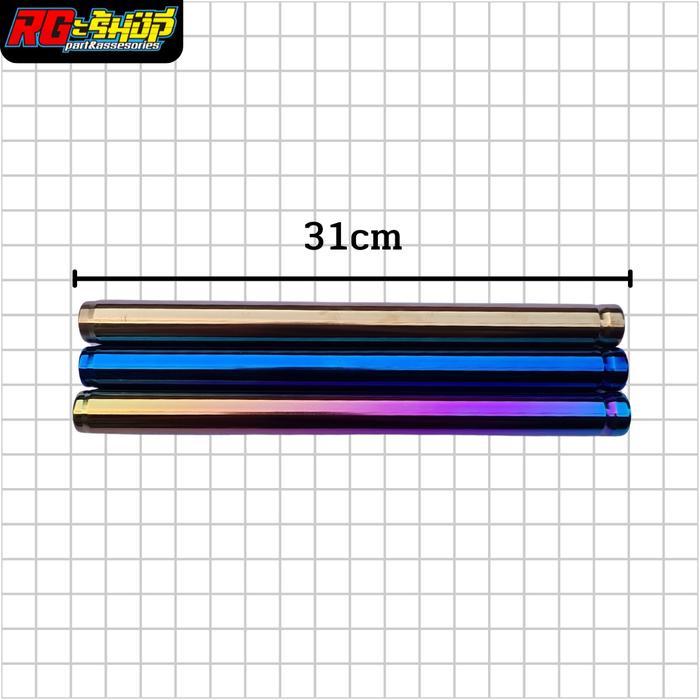 as shock/sok 26mm gold/blue matic yamaha honda universal DKK thailand
