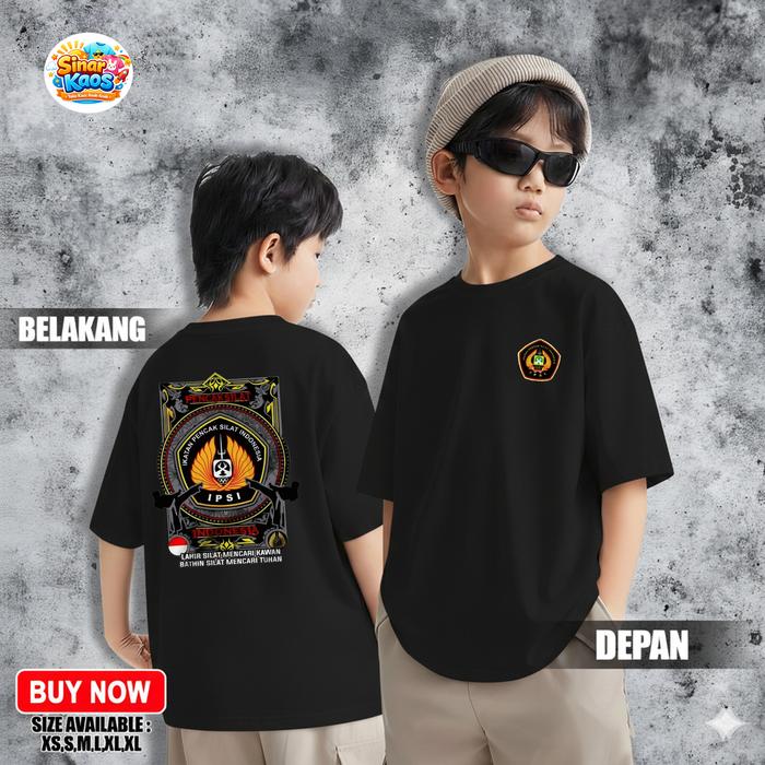 Kaos Anak Laki Laki kekinian motif IPSI - Kaos Cowok Cewek Keren 1 Hari Jadi - T-Shirt Pendek Terbar