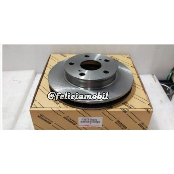 Piringan Cakram Depan Disc Brake Toyota Innova 43512-0K020