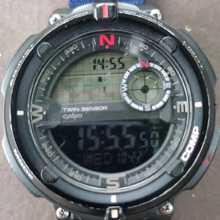 -Second- Jam Tangan Digital Pria Wanita Advanture Kasual Sporty Casio SGW 600H SGW 600 H