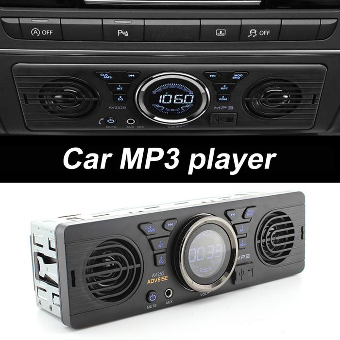Car Radio MP3 Car Player with Bluetooth MP3 Player Support for TF