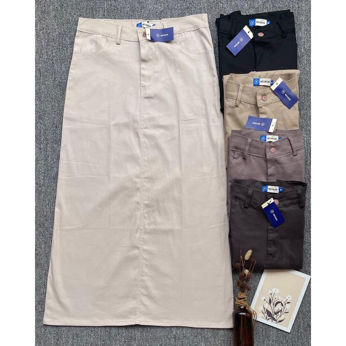 Rok Connexion Wanita Rok Nevada Rok Panjang Rok Chinos Connexion Rok Kerja Rok Kargo Cargo Rok