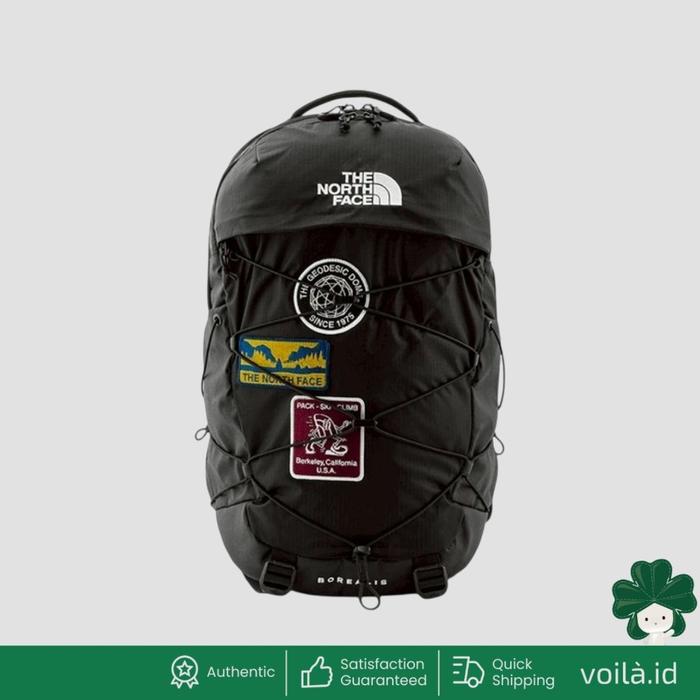 Voilaid Borealis Backpack TNF Black U Borealis Patch / TNF White