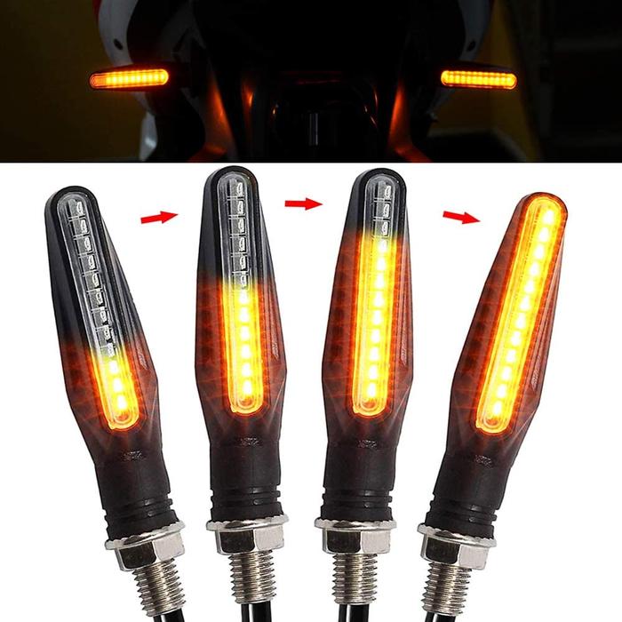 Lampu sein motor LED Universal, lampu sein motor LED Universal, lampu
