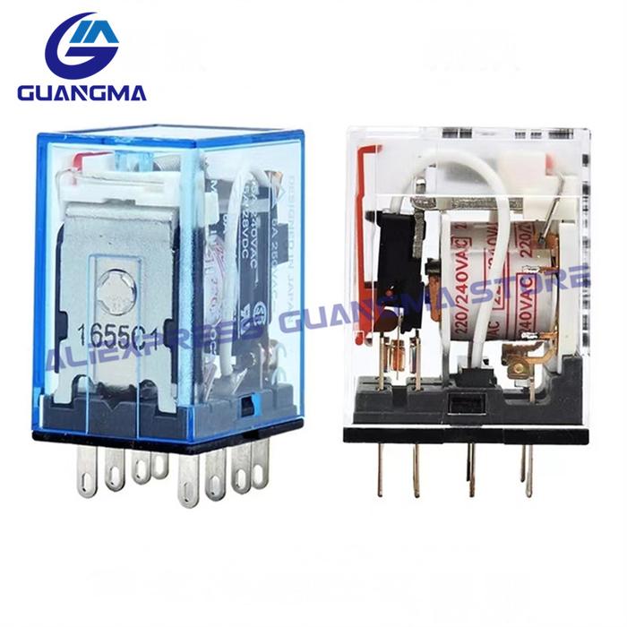 20PCS 100% NEW Original Relay MY2N-GS MY4N-GS AC110V AC220V DC220V