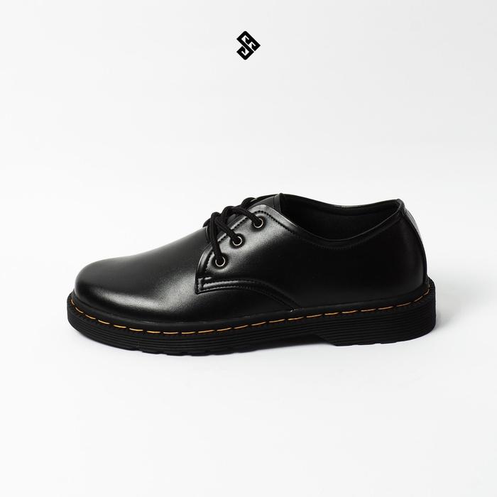 Sepatu Pria Formal Hitam Tali SB KOBE LITE BLACK
