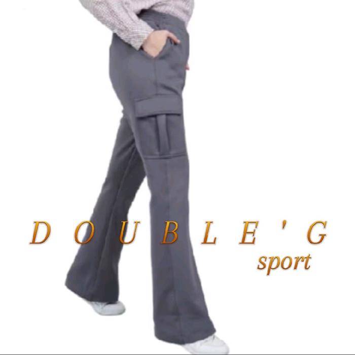Cutbray Cargo wanita- celana cutbray cargo - H cargo cutbray