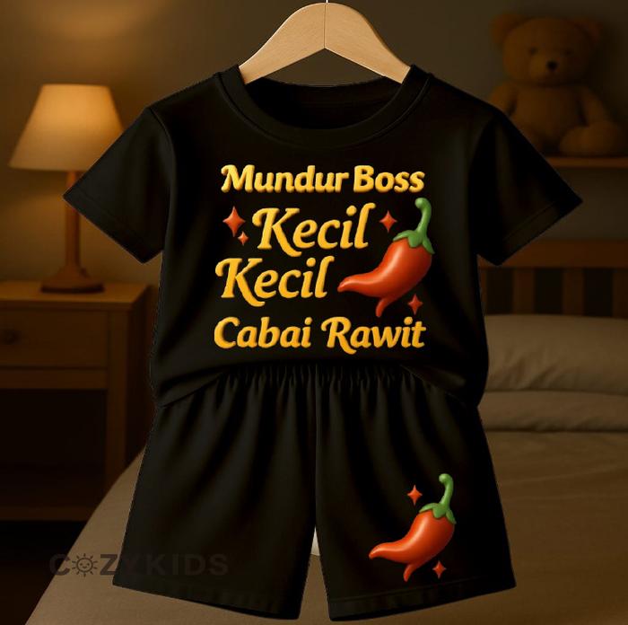 COZY KIDS-SETELAN BAJU ANAK USIA 1-8 TAHUN / BELI 3 GRATIS HEADSET / CABE RAWIT / SETELAN KAOS ANAK