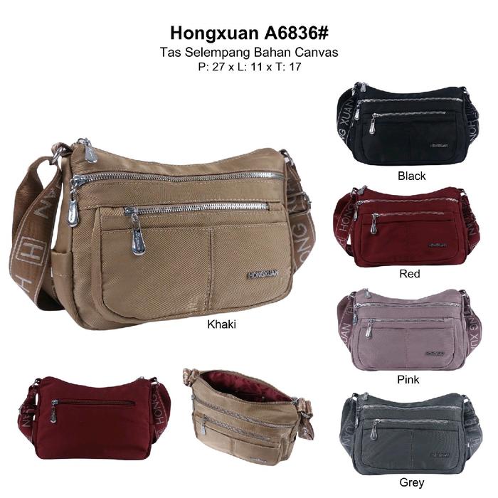 HH6836 Tas selempang wanita HongXuan import High Quality