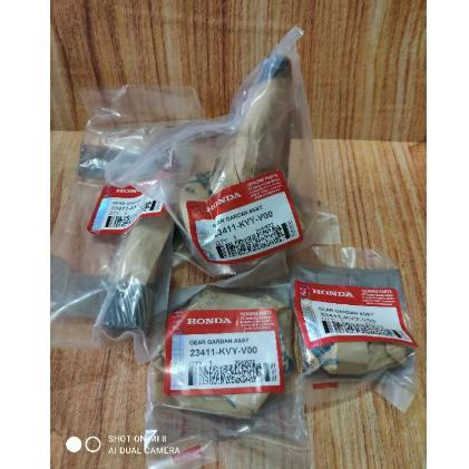 GEAR RASIO KOMPLIT BEAT KVY KARBU BEAT LAMA SPACY KARBU SCOOPY KARBU GIGI RASIO SET