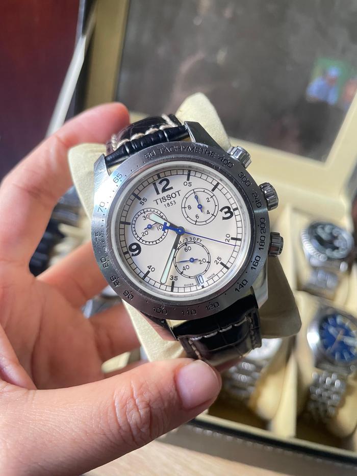 Jam Tangan Tissot Chrono V8 S762N/862N Original Preloved