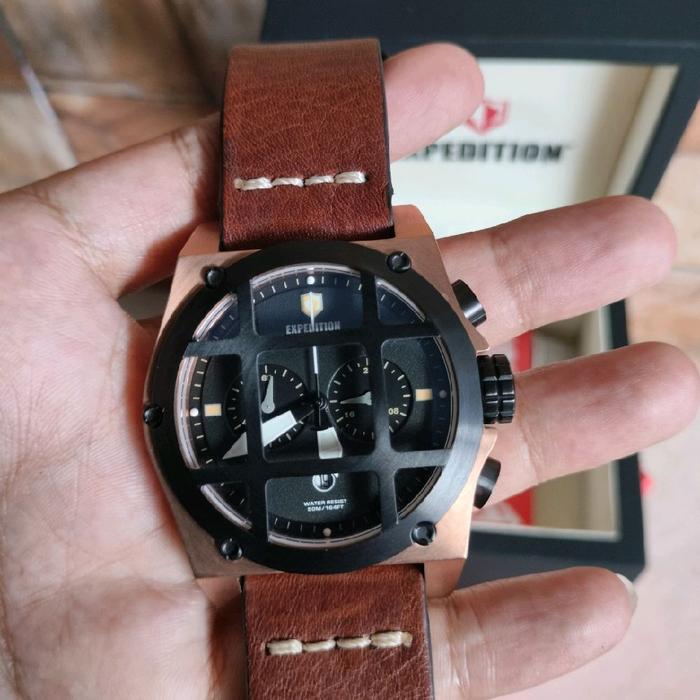 Jam Tangan Expedition E6692 Rose Gold pria original second