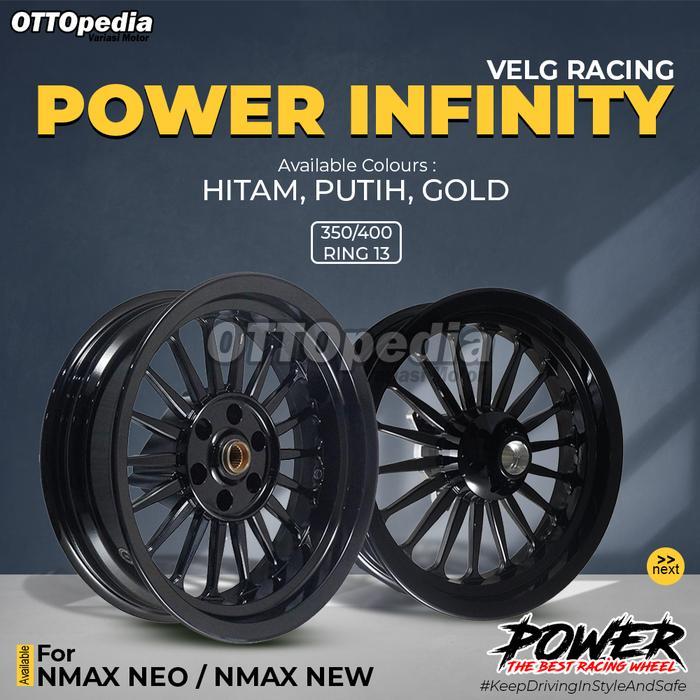 Velg Pelek Racing Vrossi Galaxy / Power Infinity PNP For Yamaha NMAX OLD 2014-2019 NMAX NEW NMAX NE