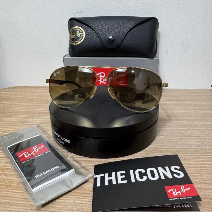 Kacamata RayBan RB8313 Sunglasses Gold