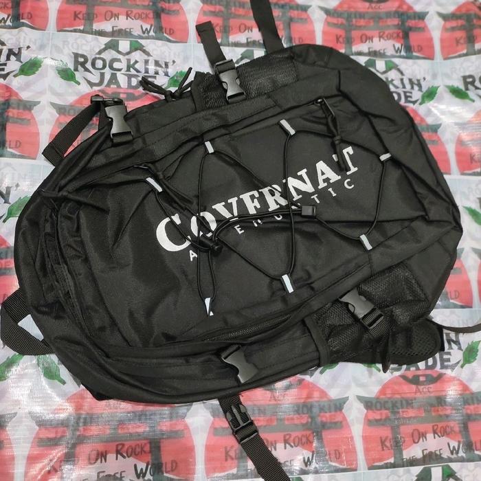 tas ransel backpack covernat black hitam dailypack tas sekolah tas laptop
