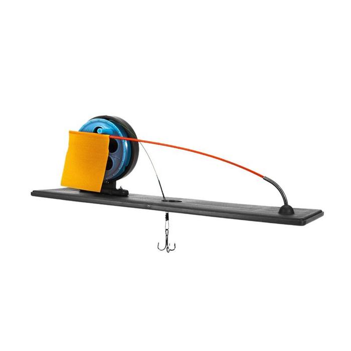 Ice Fishing Rod 1pcs Portable Winter Ice Fishing Rod Tip Up With Flag