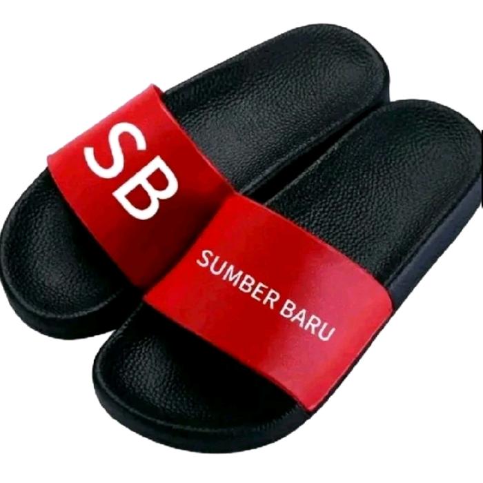 Sumber Baru Sandal Pria Distro SMBR - Produk Bagus dengan Desain SB