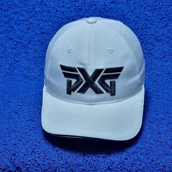 topi golf PXG white bahan ringan