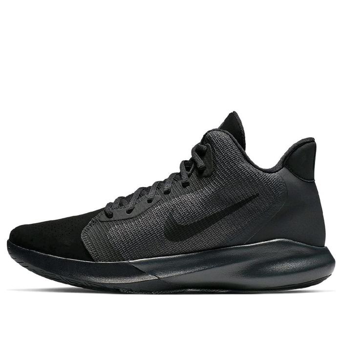 SEPATU BASKET NIKE PRECISION 3 ' TRIPLE BLACK ' ORIGINAL SHOES