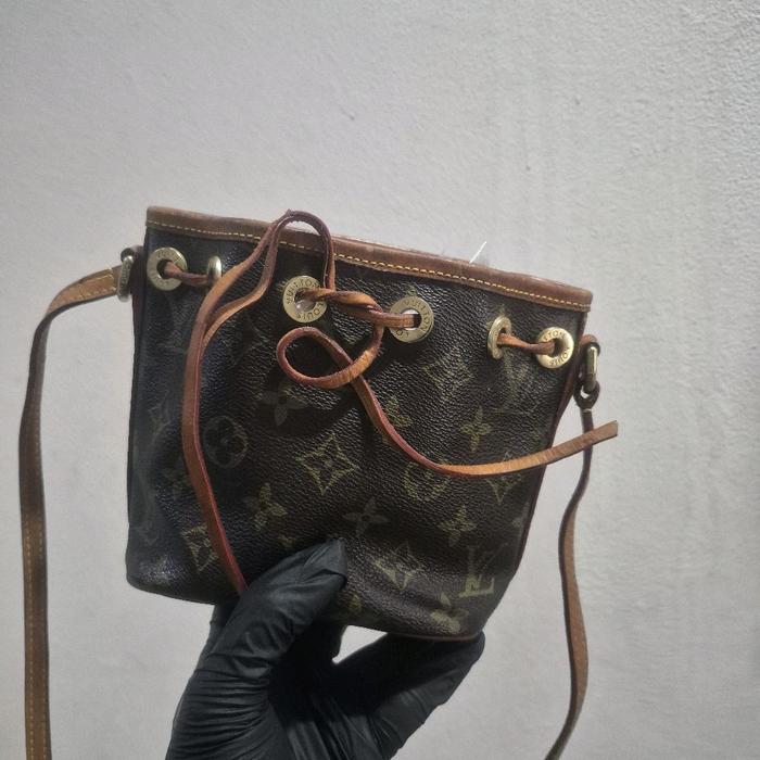 tas sling bag wanita serut elpong mini mono matang super good quality