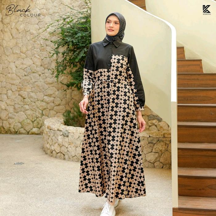 Ditha dress by KORINA /katun /casual
