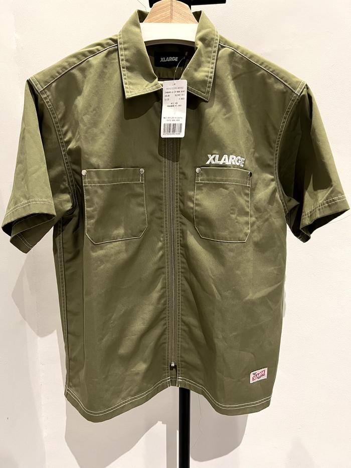 Xlarge Standard LG Zip Work Shirt / Kemeja Kerja Original