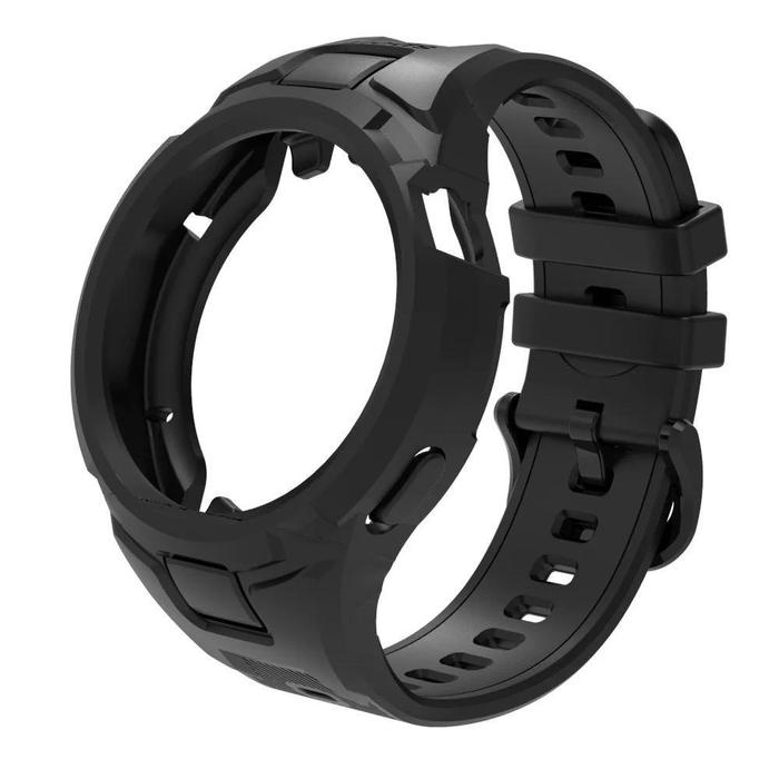 Two Tone Cover Strap Silikon Model G Shock For Huawei Watch Gt3 Gt4 Gt5 Pro Gt6 Pro 46Mm