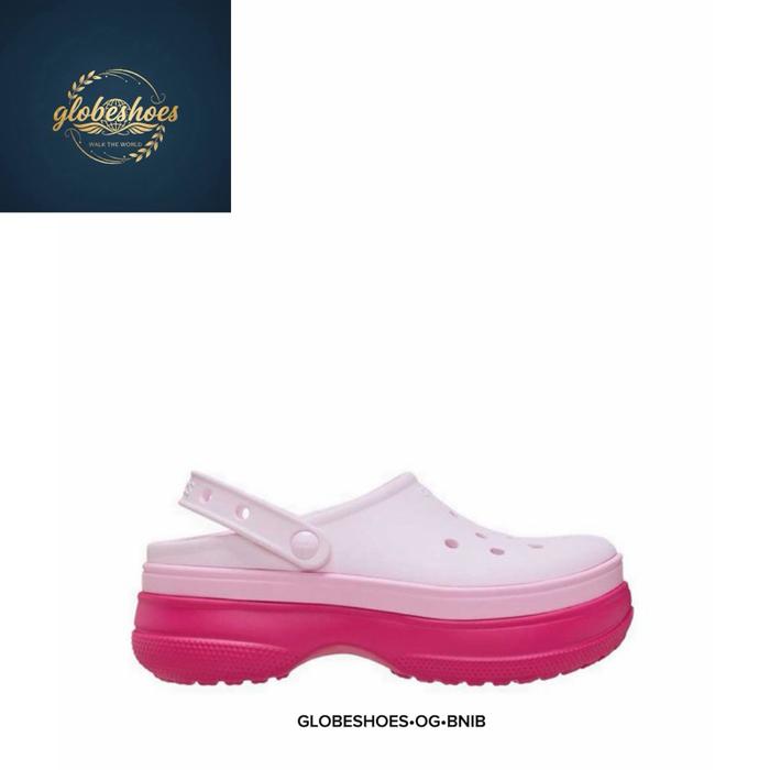 CROCS CLASSIC STACKED UNISEX CLOG - DRAGON FRUIT