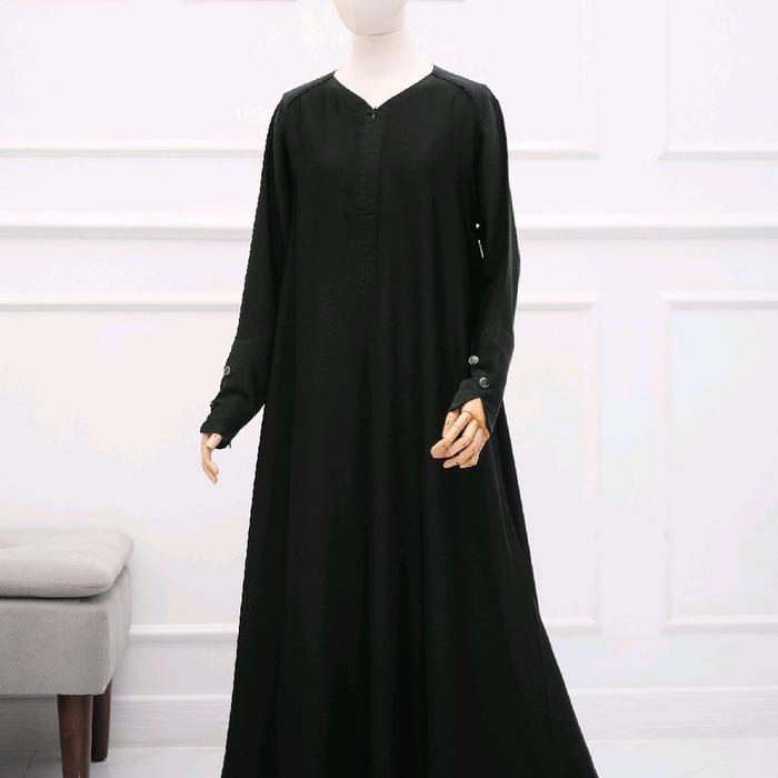 Gamis Amira (Jetblack) by Al Hauraa