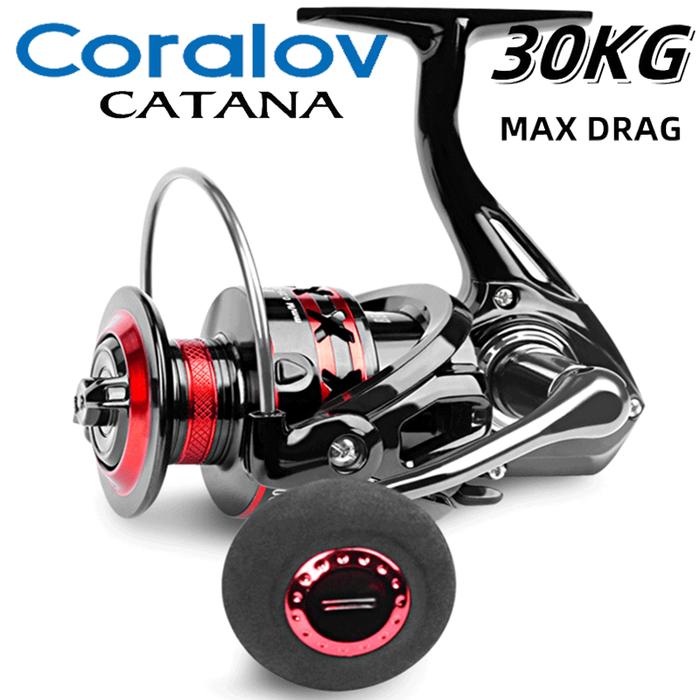 Coralov Reel Pancing Series Saltwater joran pancing Reel Pancing Spinning Murah Kuat Reel Pancing La
