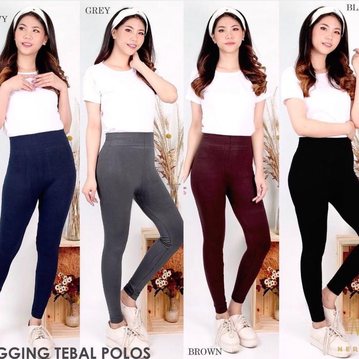 Legging tebal & standart neron Ori neron yaa