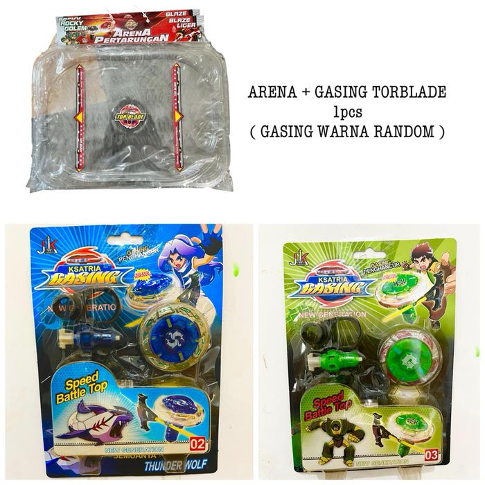OBRAL!!! ARENA GASING BENING TORBLADE+ GASING TORBLADE 1pcs