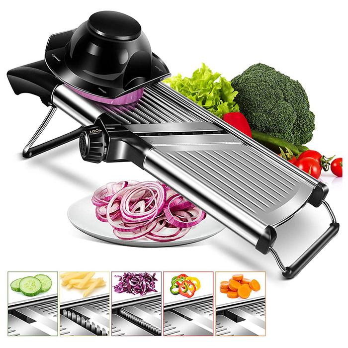 Stainless Steel Adjustable Mandoline Vegetable Slicer Professional