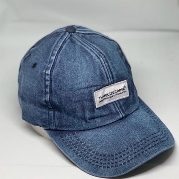 Topi Jeans caps Baseball Pria Keren Emblem Simple