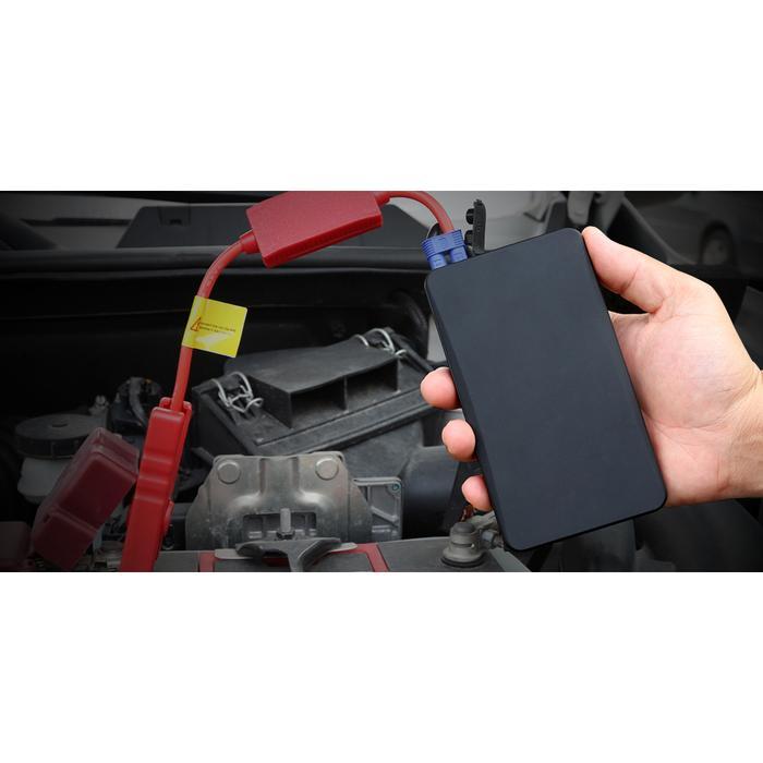 Portable Jumper Aki 12V 10000 mAh Mobil Motor Power Bank Senter Led