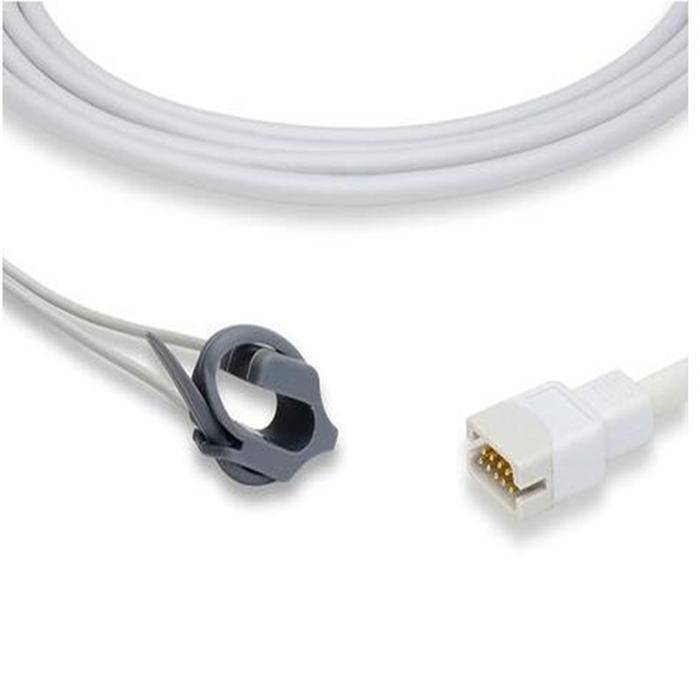 Datascope DB9 Pin Bayi/neonatus dibungkus SpO2 Sensor oksimeter Probe