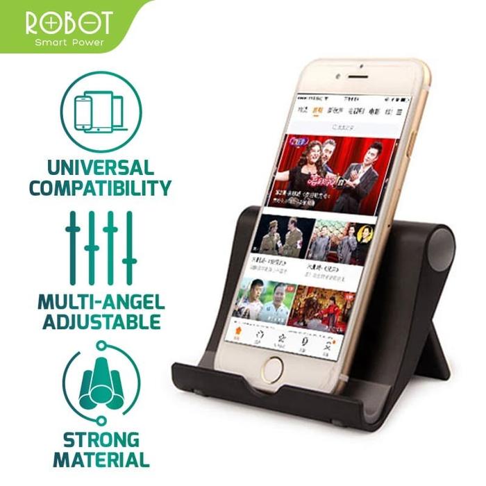 Holder HP Robot RT-US01 Holder HP Meja Phone Holder Dudukan Robot RT US01 Foldable Universal Stent P